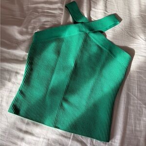 Bailey 44 Emerald Knit Halter Top